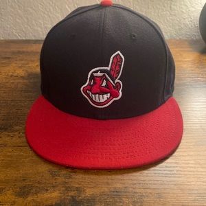 Cleveland Guardians/Indians throwback hat - Chief Wahoo